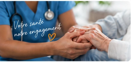 Accompagnement attentionné d'une patiente par une infirmière